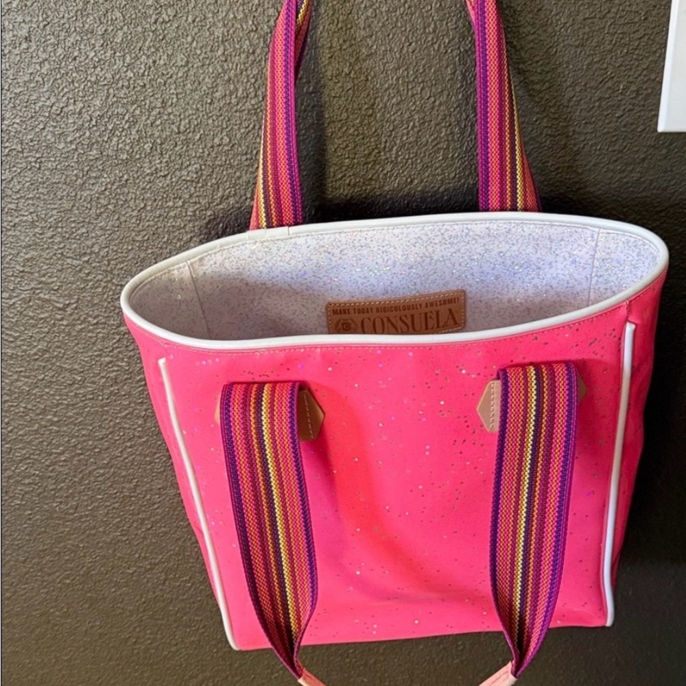 Consuela Pink Classic Tote Bag - Picture 2 of 3